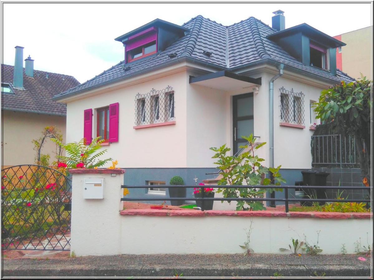 Colmar chambre privée chez l'habitant , près de l'hôpital Pasteur et gare Extérieur photo